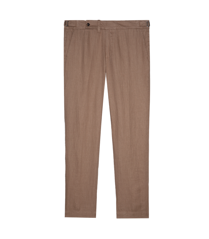Cayes Linen Pants Amber - Barthelemy