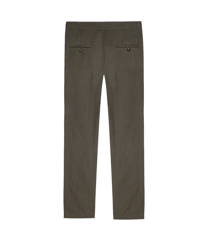 Cayes Linen Green Moss - Barthelemy