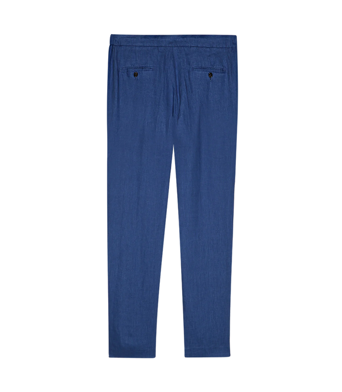 Corossol Linen Medium Blue - Barthelemy