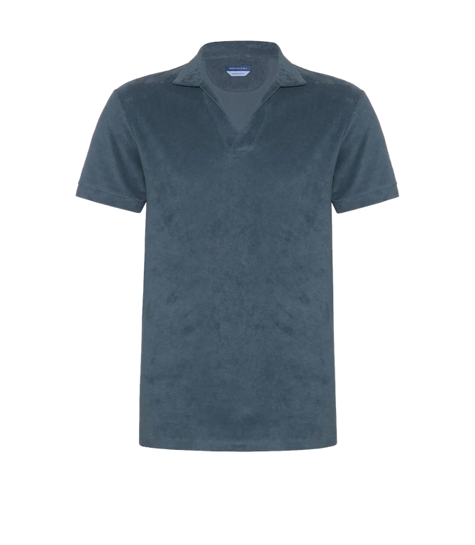 Polo Towel Capri Blue - Barthelemy