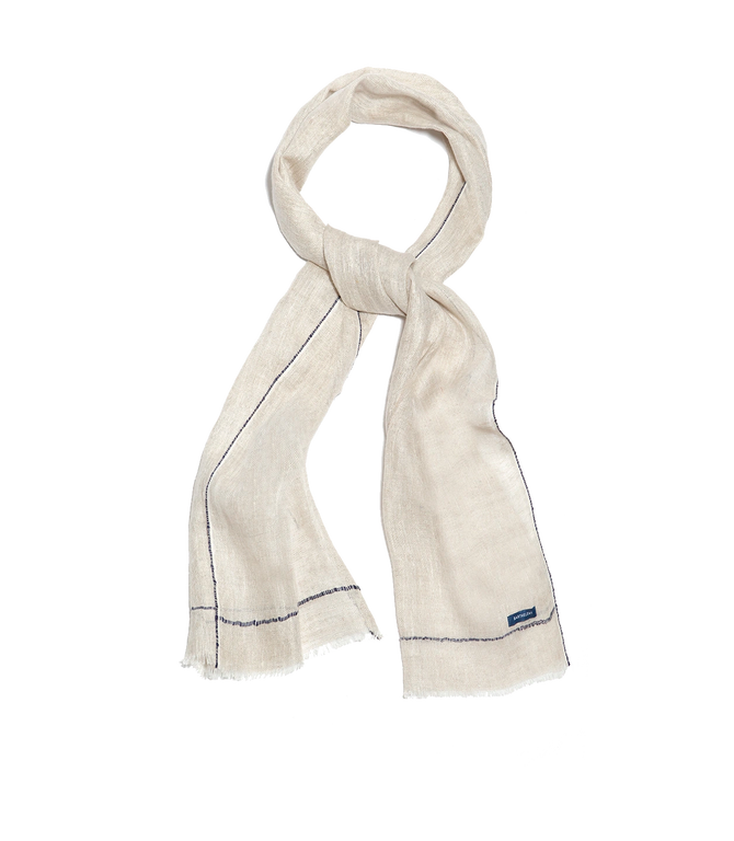 Brise Linen Scarf Ivory