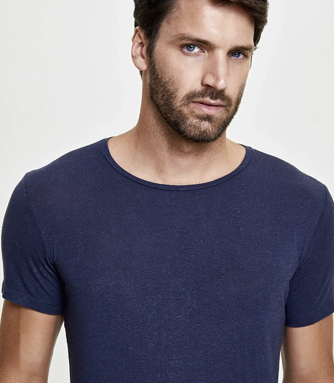 Dune T-Shirt Navy - Barthelemy