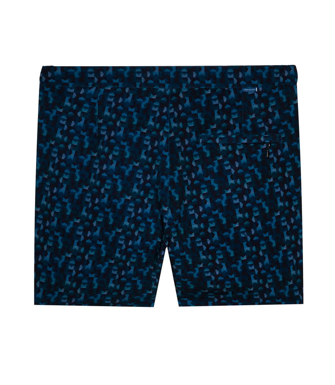 Gustavia Camouflage Deep Blue - Barthelemy