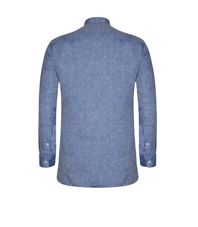 Mirage Linen Shirt Ocean Blue