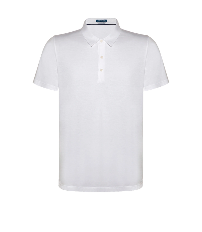 Polo Pima Cotton White