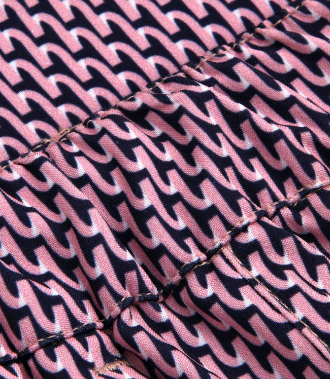 Gustavia Piège Light Pink Blue - Barthelemy