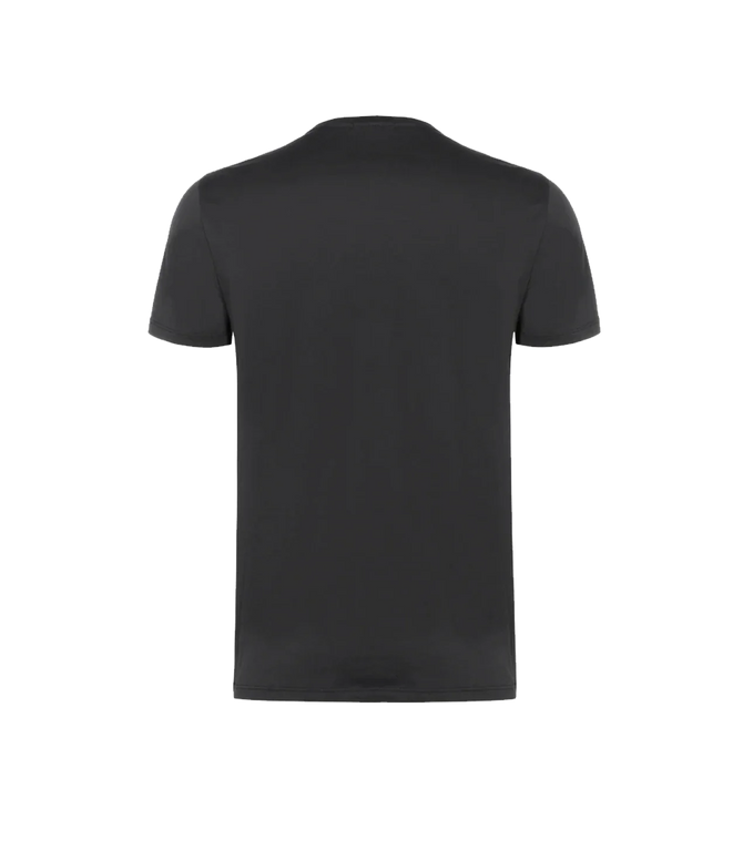 VNeck T-Shirt Pima Black - Barthelemy