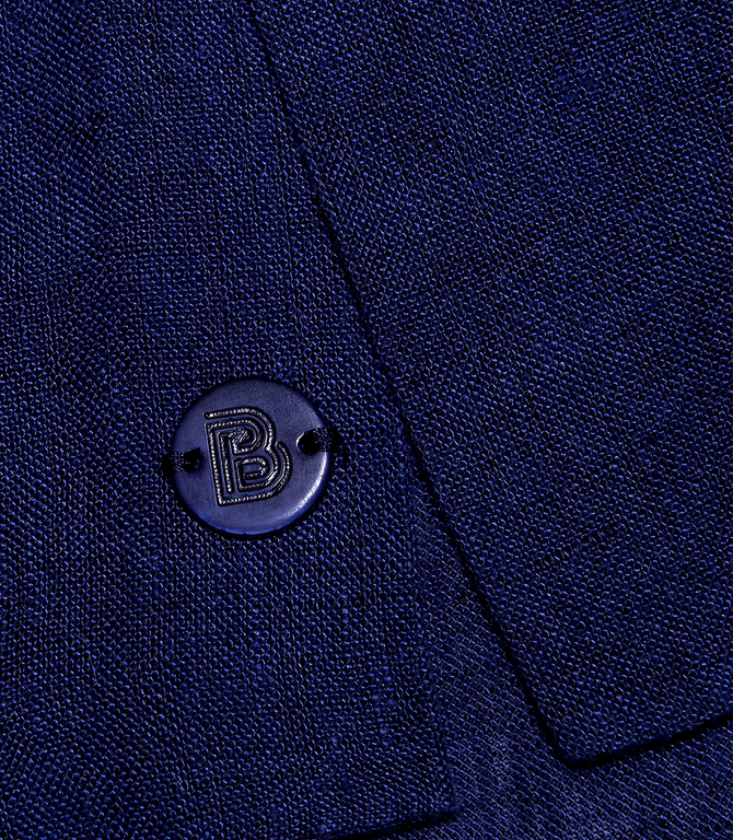 Voyage Linen Shirt Midnight Blue
