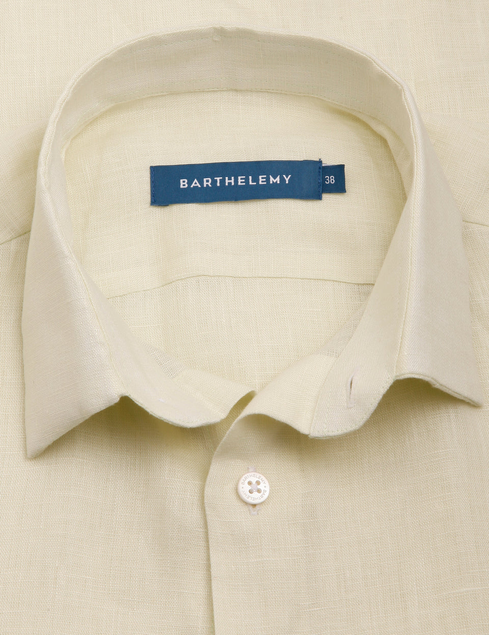 Linen Shirt Candy Yellow - Barthelemy