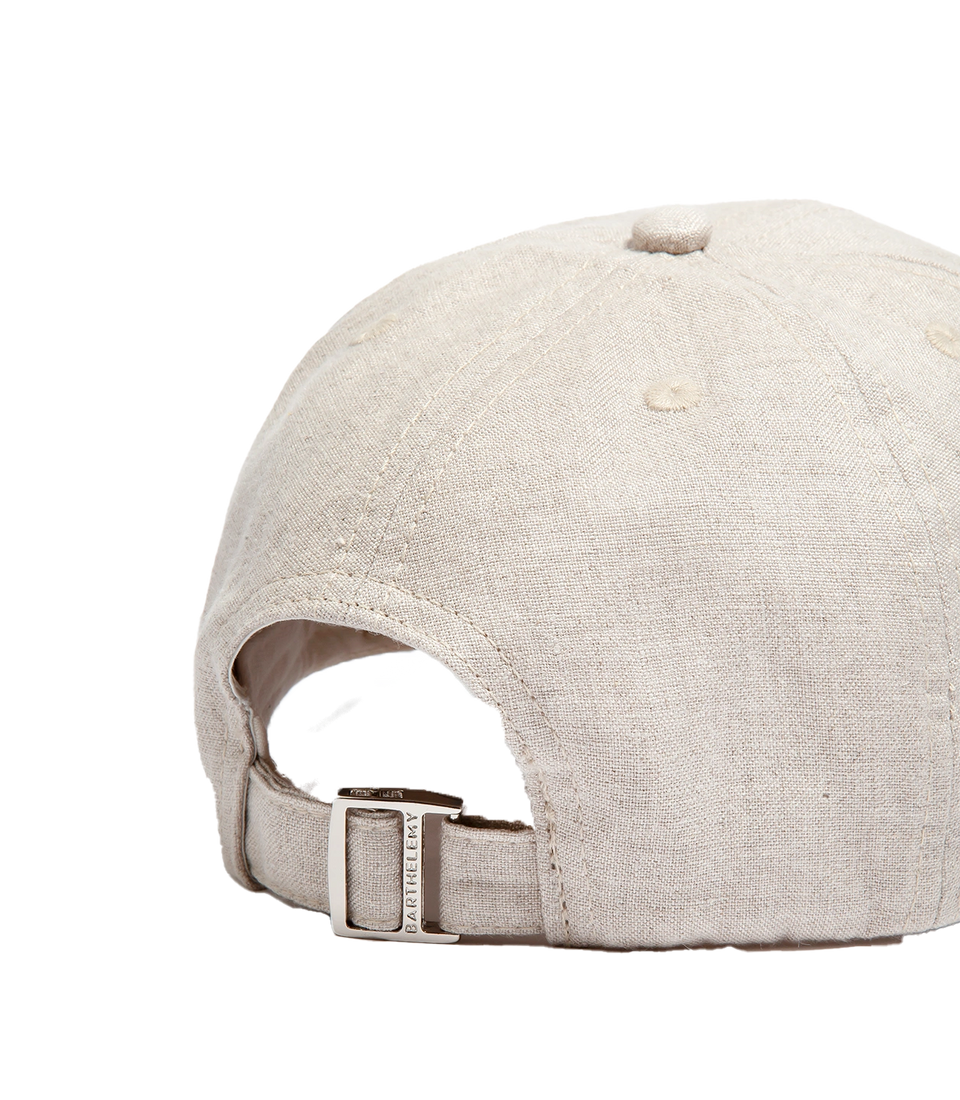 Solaire Linen Cap Natural