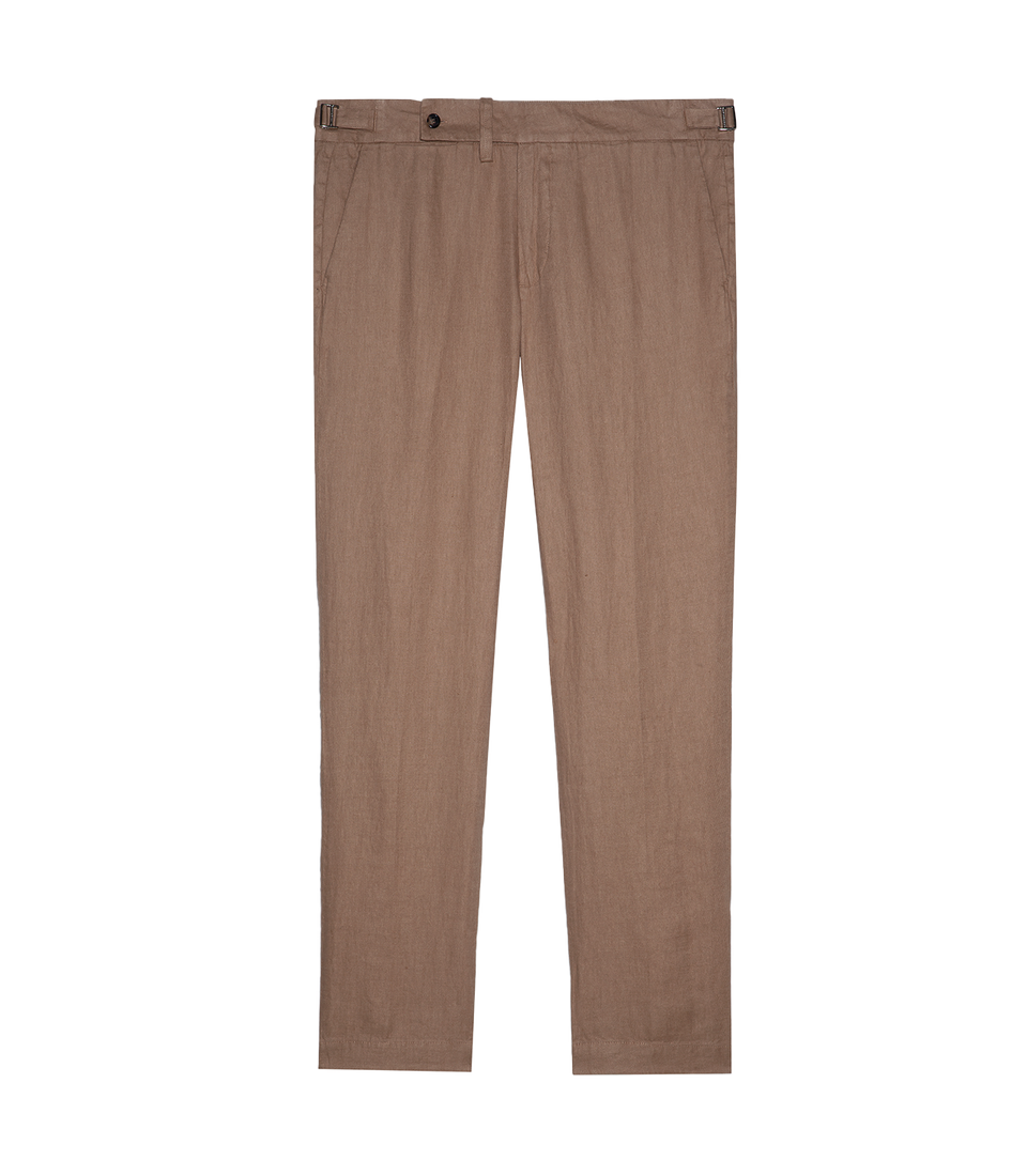 Cayes Linen Pants Amber - Barthelemy