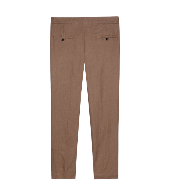 Cayes Linen Pants Amber - Barthelemy