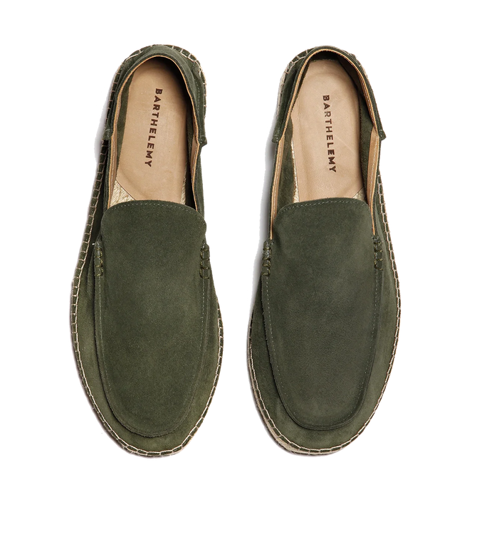 Espadrille Timon Green Moss - Barthelemy