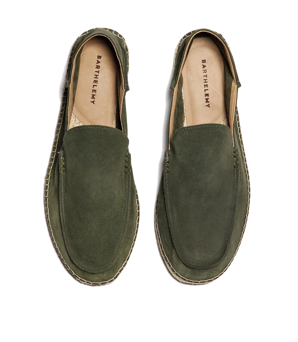 Espadrille Timon Green Moss - Barthelemy