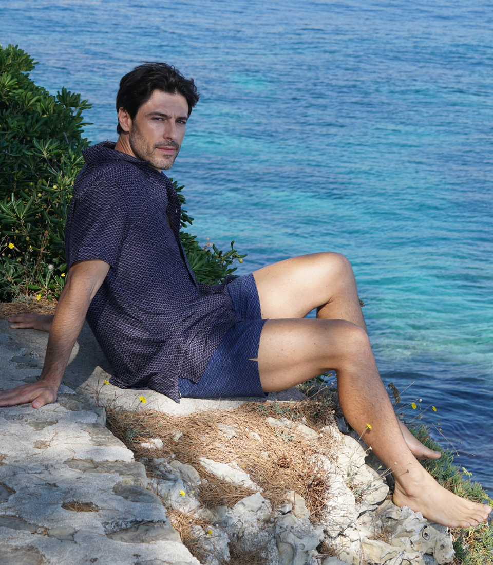 Saline Maree Aube Navy White