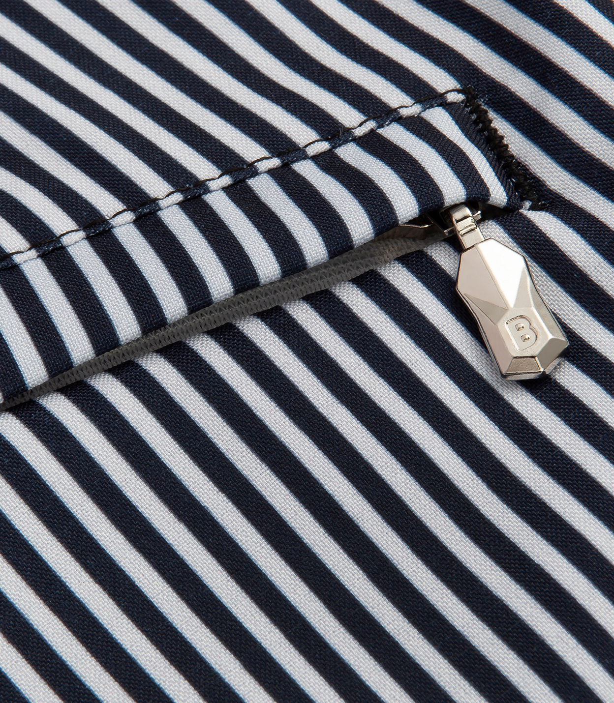 Gustavia Striped Black White - Barthelemy