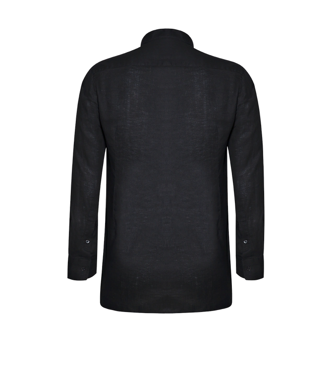 Mirage Linen Shirt Black