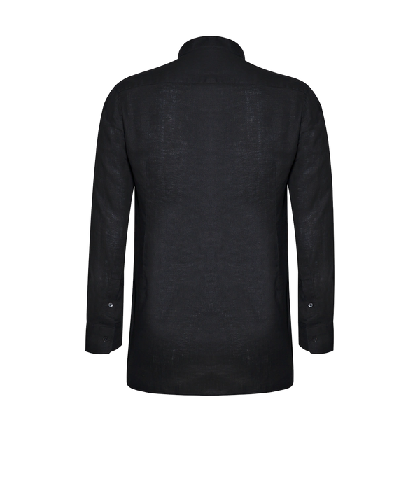 Mirage Linen Shirt Black