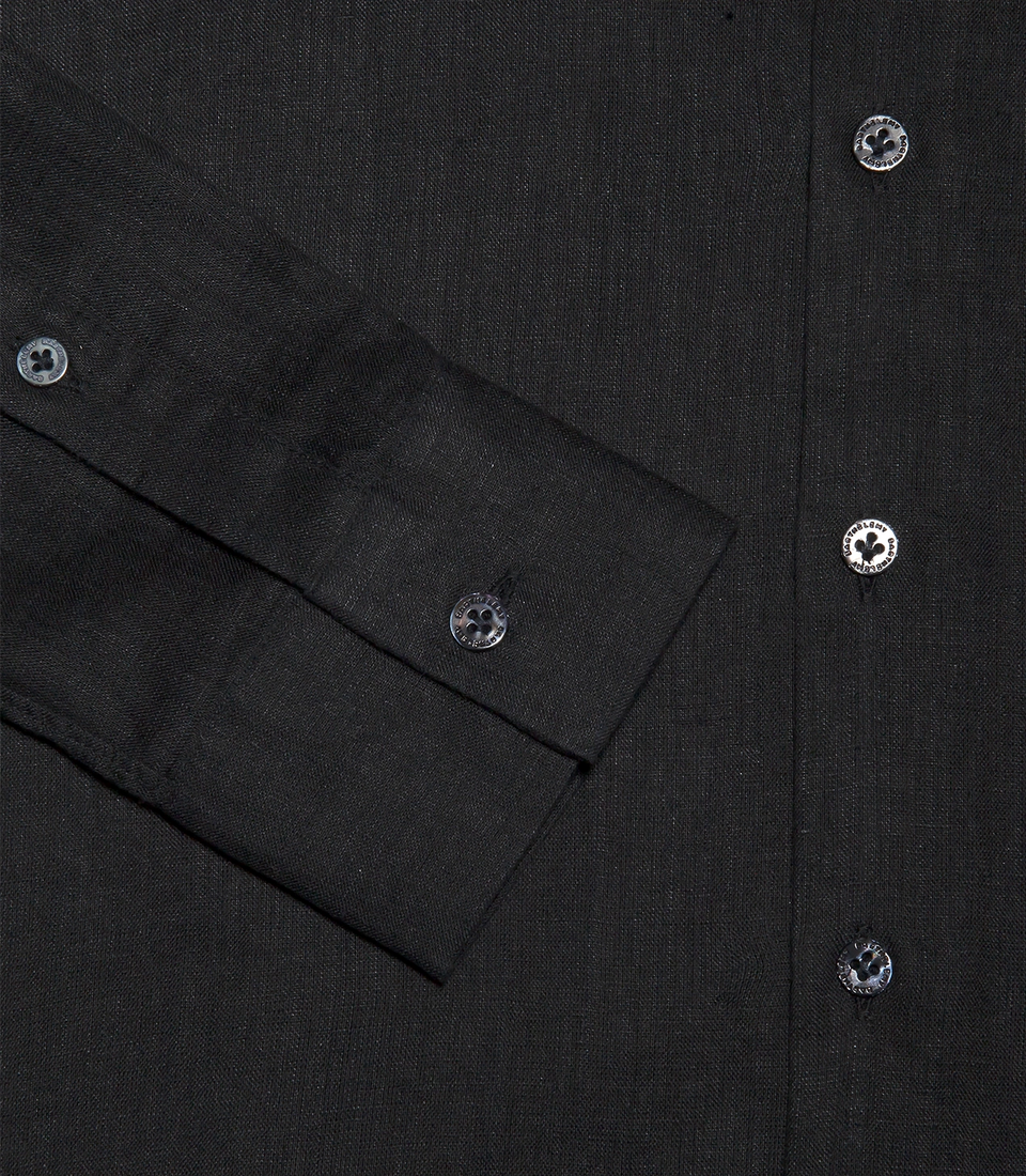 Mirage Linen Shirt Black