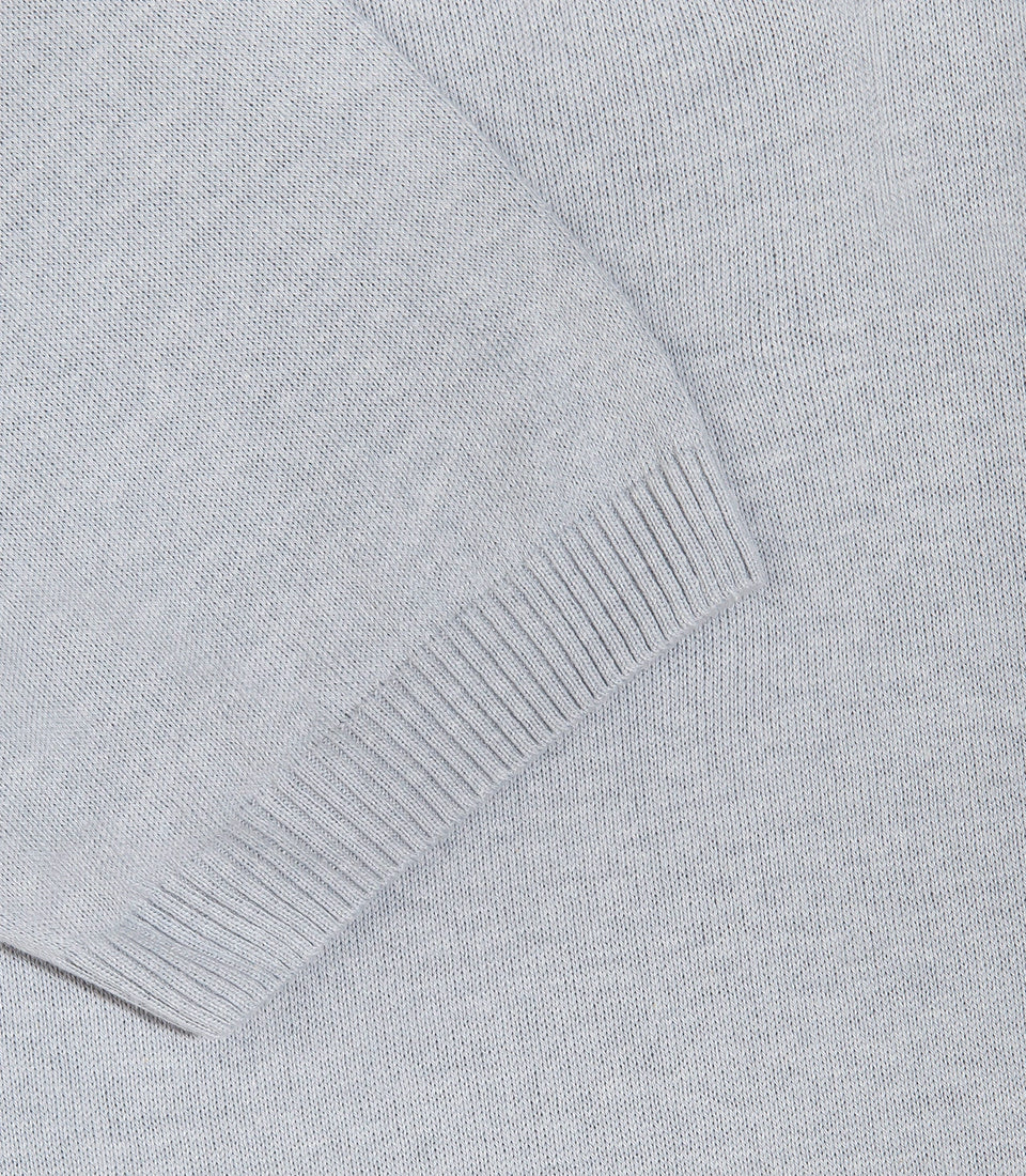 Rivage Knit Polo Light Blue