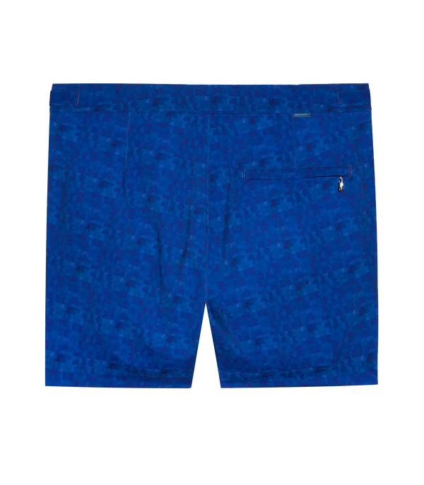Saline Sport Camouflage Medium Blue - Barthelemy