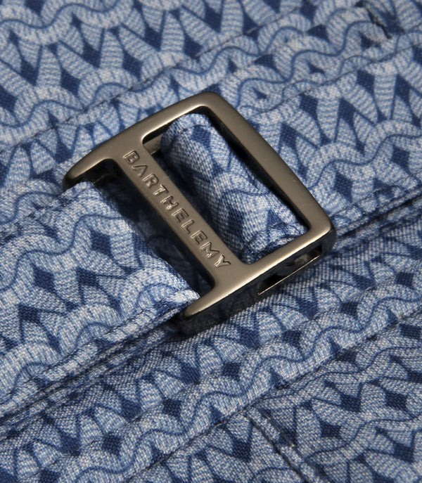 Saline Maree Sport Entrelacé Dark Blue - Barthelemy