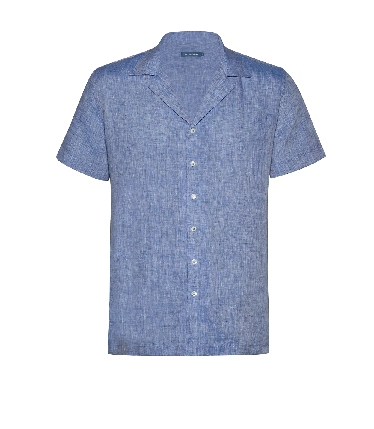 Voyage Linen Shirt Ocean Blue