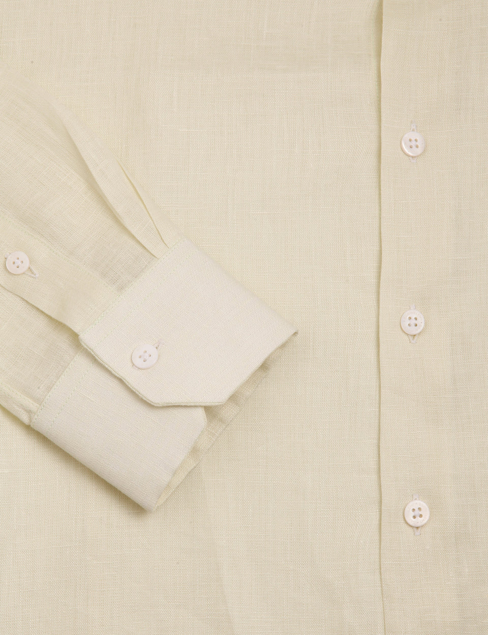 Linen Shirt Candy Yellow - Barthelemy