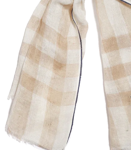 Brise Linen Scarf Natural