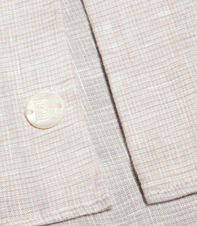 Linen Shirt Albini Almond
