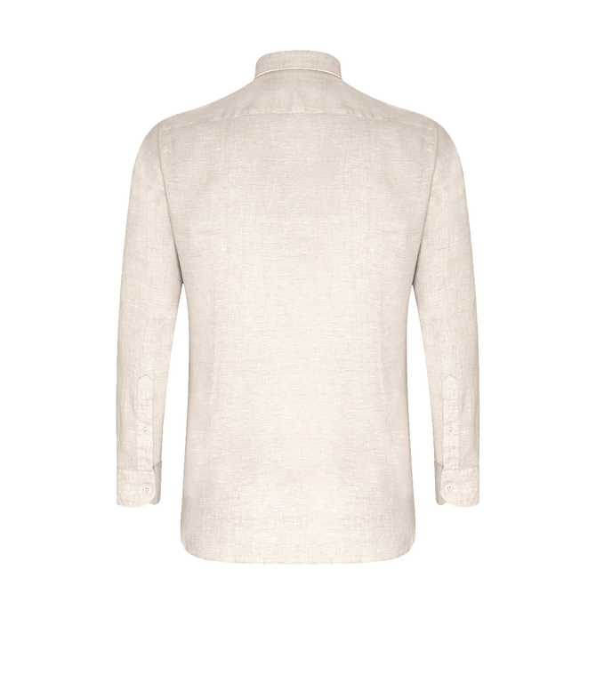 Linen Shirt Albini Almond