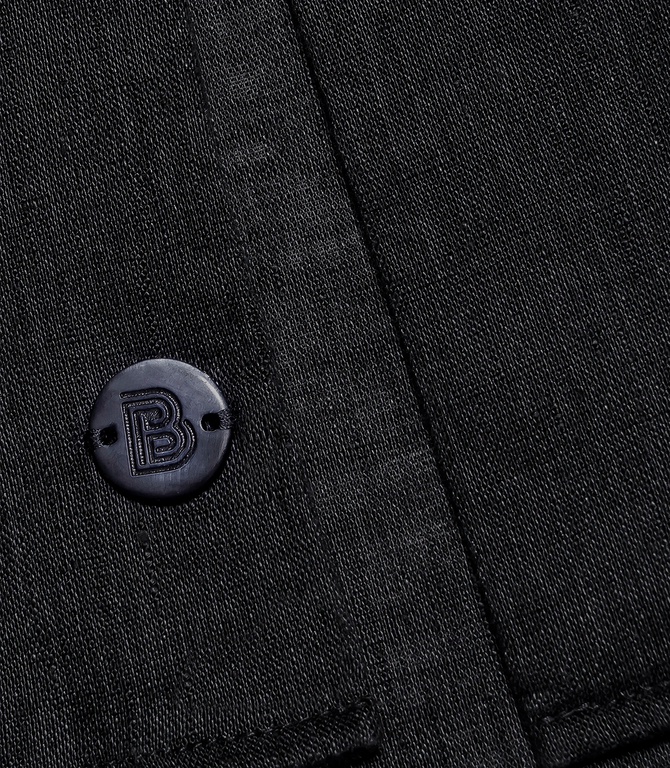 Linen Shirt Albini Black