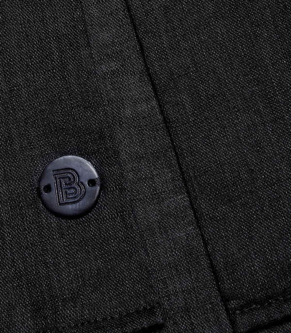 Linen Shirt Albini Black