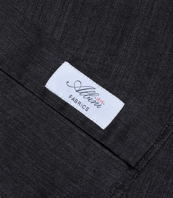 Linen Shirt Albini Black