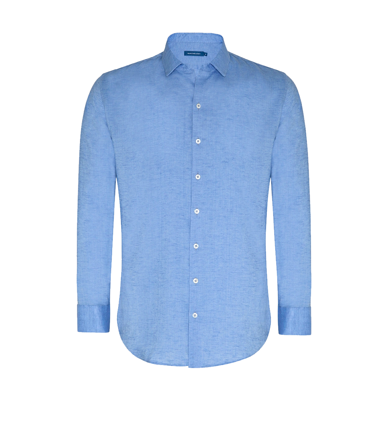 Linen Shirt Albini Lake Blue