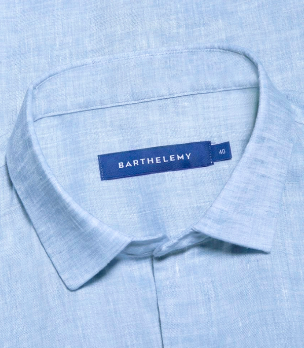 Linen Shirt Albini Light Blue