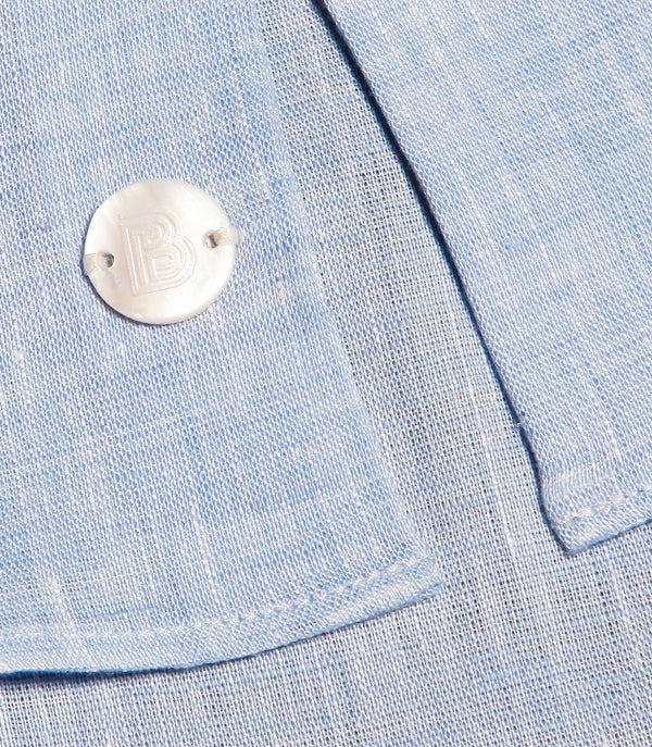 Linen Shirt Albini Light Blue