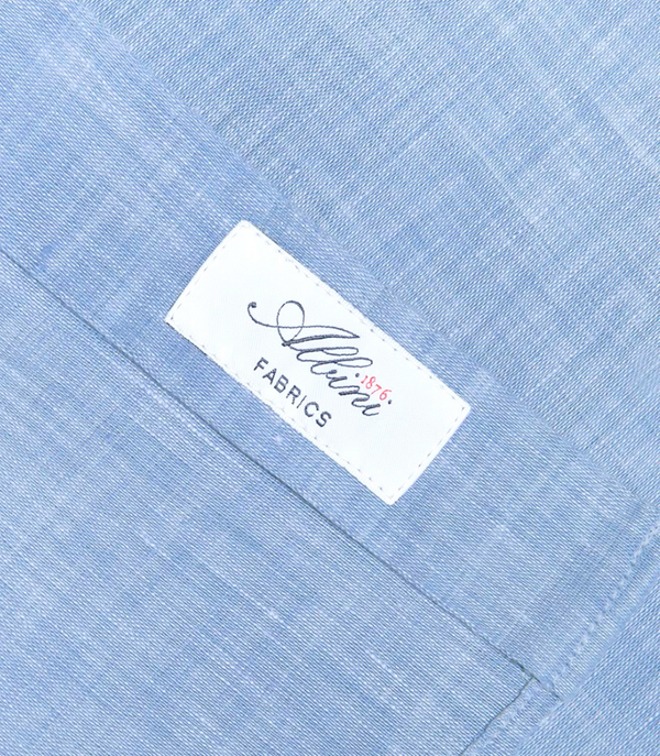 Linen Shirt Albini Light Blue