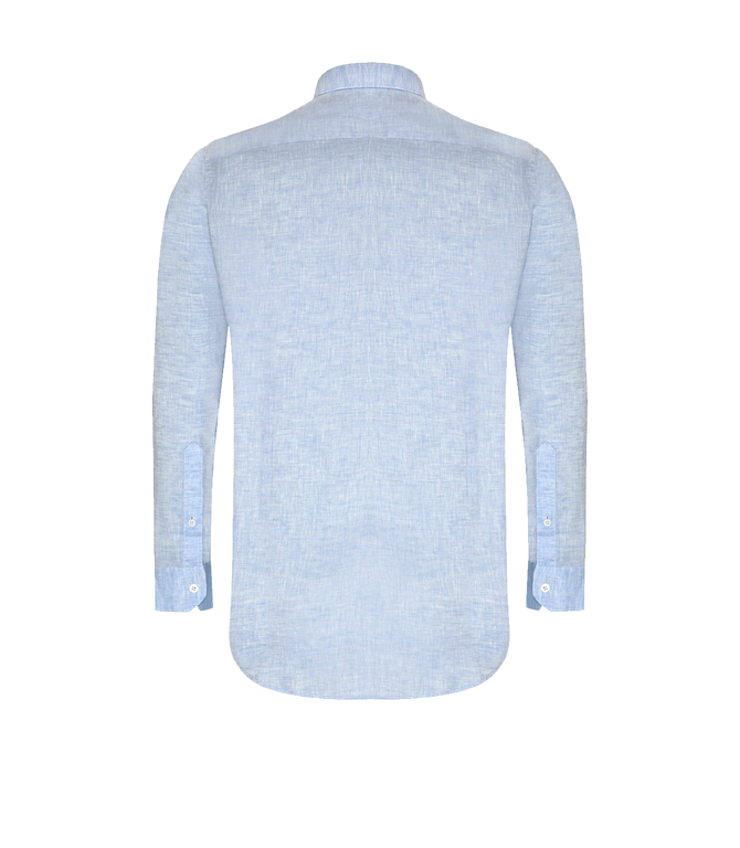 Linen Shirt Albini Light Blue