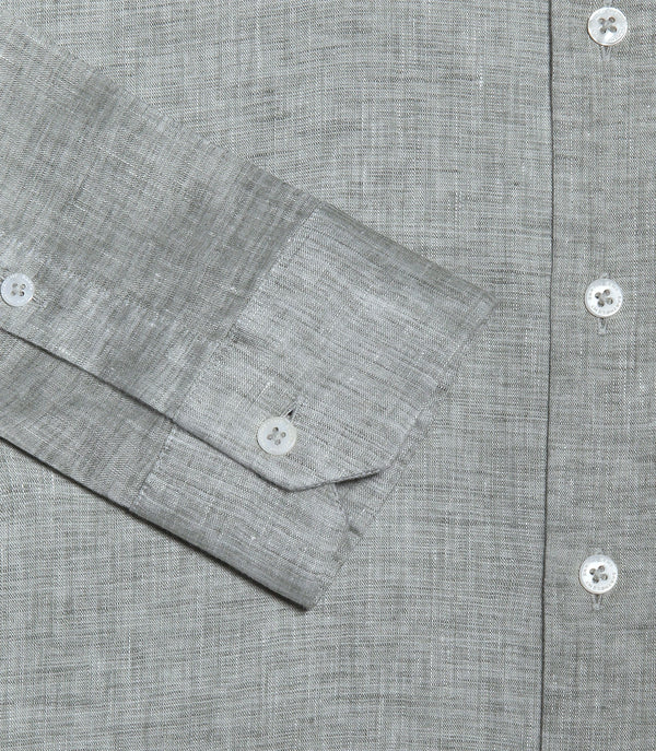 Linen Shirt Albini Seagrass
