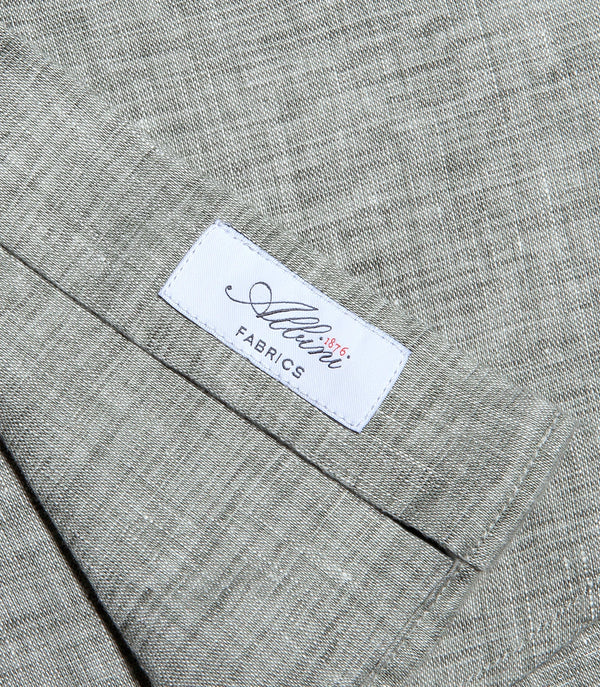 Linen Shirt Albini Seagrass