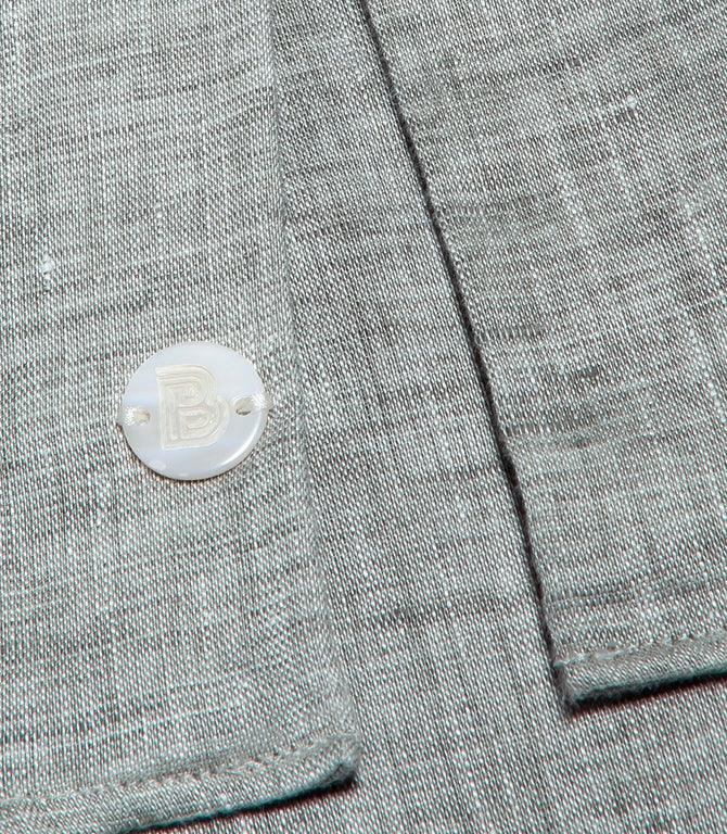 Linen Shirt Albini Seagrass