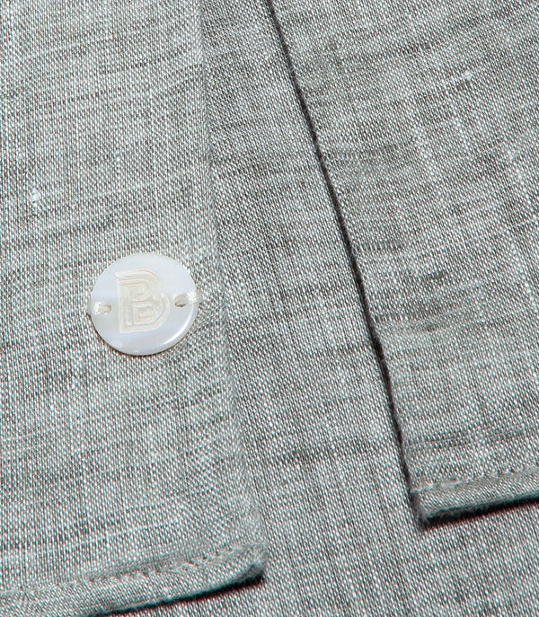 Linen Shirt Albini Seagrass