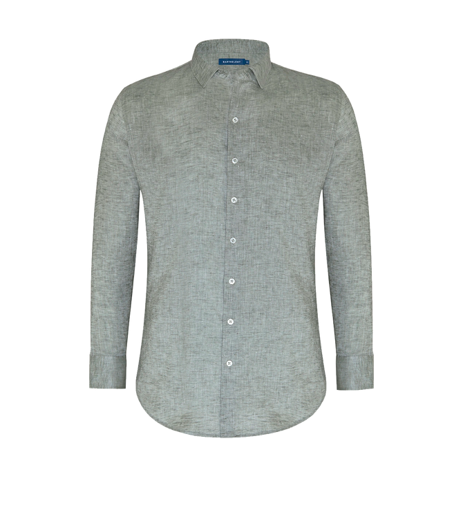 Linen Shirt Albini Seagrass