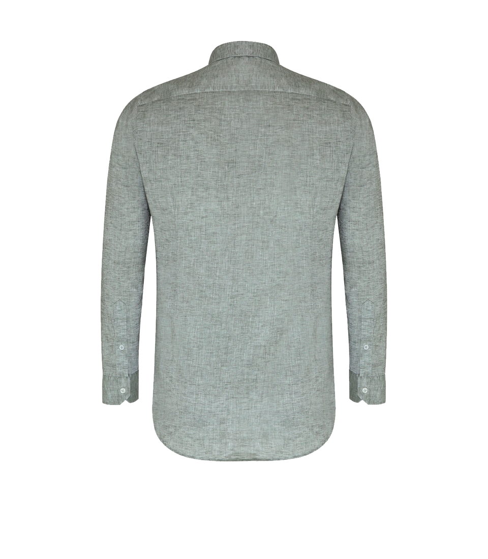 Linen Shirt Albini Seagrass