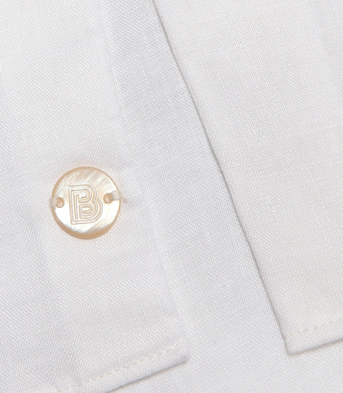Linen Shirt Albini White