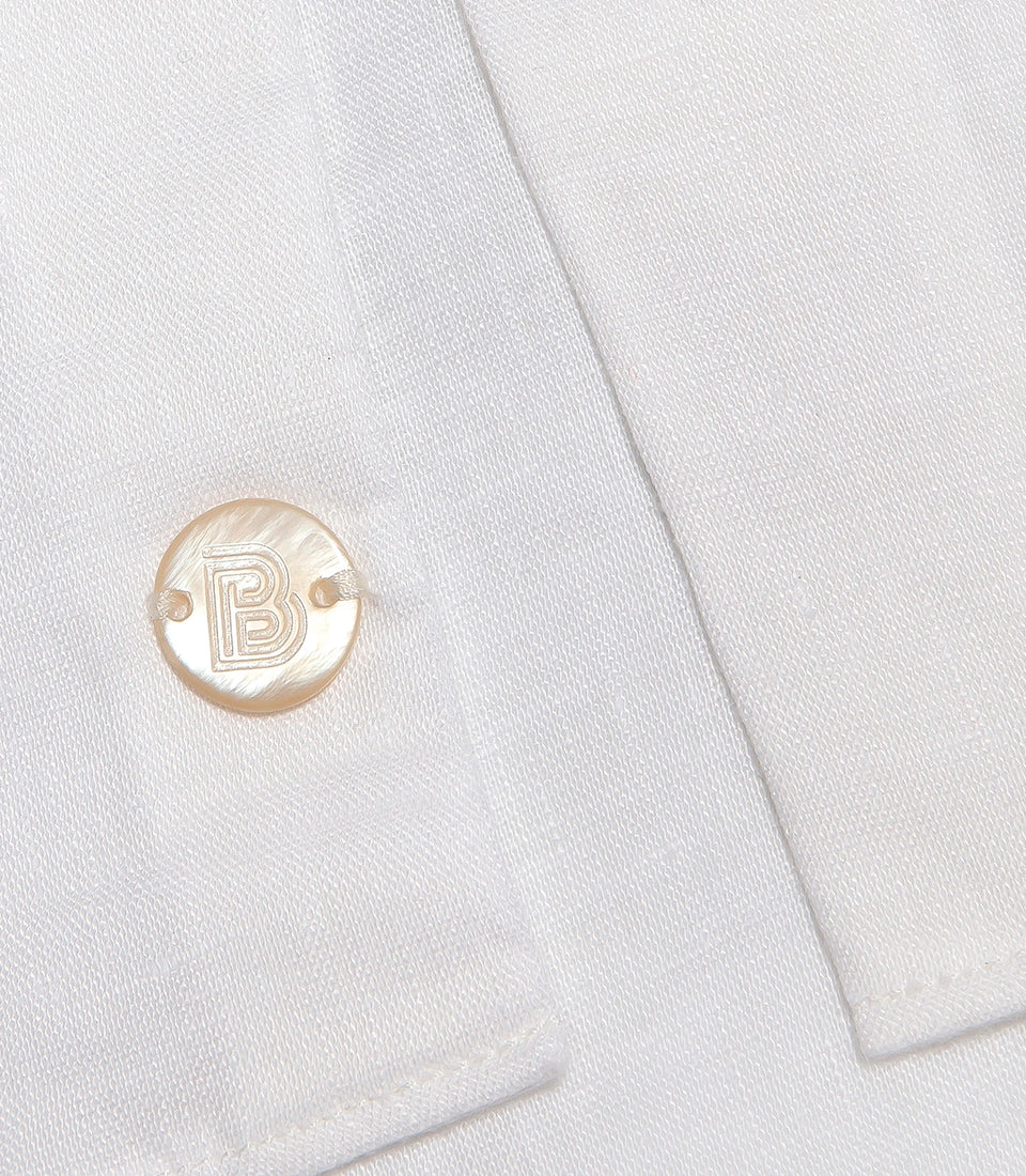 Linen Shirt Albini White
