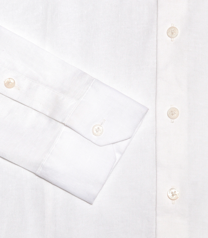 Linen Shirt Albini White