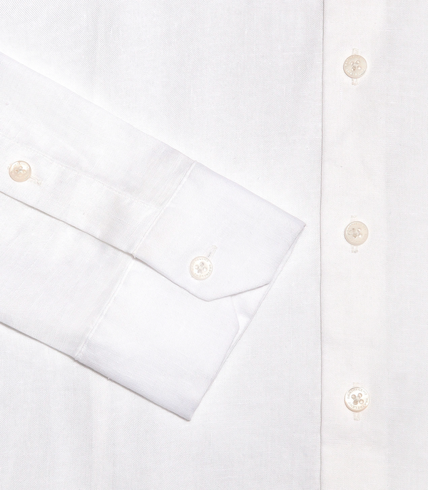 Linen Shirt Albini White