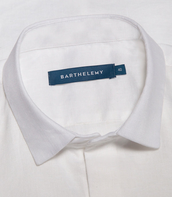 Linen Shirt Albini White